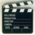 Hollywood Clapboard Die Cut 17cm x 20cm Each