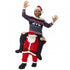Santa Piggyback Adult Costume