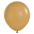 Fashion Latte Latex Balloons 45cm 6pk