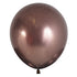Metallic Reflex Truffle Latex Balloons 45cm 6pk