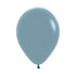Pastel Dusk Blue Latex Balloons 30cm 25pk