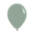 Pastel Dusk Laurel Green Latex Balloons 30cm 25pk