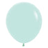Pastel Matte Green Latex Balloons 45cm 6pk