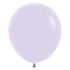 Pastel Matte Lilac Latex Balloons 45cm 6pk