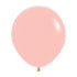 Pastel Matte Melon Latex Balloons 45cm 6pk