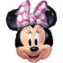 Minnie Mouse Forever Head SuperShape Foil Balloon 53cm x 66cm Each