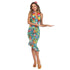 Hawaii Blue Dress Womens Costume