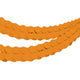 Decorations - Banners, Flags & Streamers Orange Tissue Paper Garland FSC 4m Each