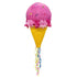 Ice Cream Cone 3D Shape Pull String Pinata Each