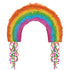 Rainbow 2D Shape Pull String Pinata 60cm x 11cm x 38cm Each