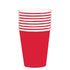 Apple Red HC Paper Cups 354ml 20pk