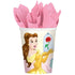 Beauty and the Beast Paper Cups 266ml 8pk