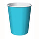 Tableware - Cups Caribbean Blue Paper Cups 266ml 24pk