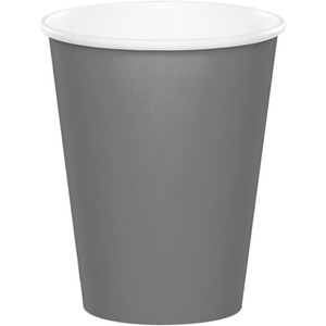 Tableware - Cups Gray Paper Cups 266ml 24pk