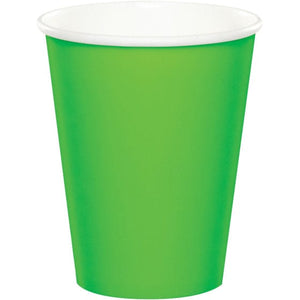 Tableware - Cups Lime Paper Cups 266ml 24pk