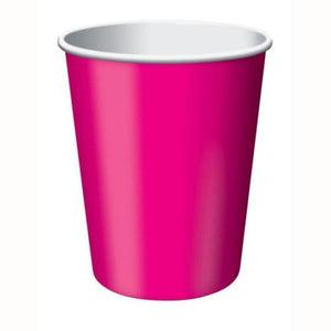 Tableware - Cups Magenta Paper Cups 266ml 24pk