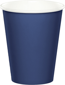 Tableware - Cups Navy Blue Paper Cups 266ml 24pk