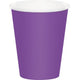 Tableware - Cups Purple Paper Cups 266ml 24pk