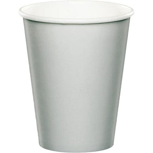 Tableware - Cups Silver Paper Cups 266ml 24pk