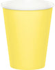 Tableware - Cups Sunshine Yellow Paper Cups 266ml 24pk
