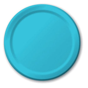 Tableware - Plates Caribbean Blue Dinner Paper Plates 23cm 24pk