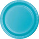 Tableware - Plates Caribbean Blue Lunch Paper Plates 18cm 24pk