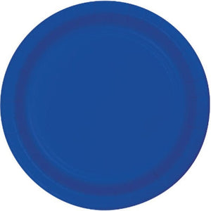 Tableware - Plates Cobalt Blue Banquet Paper Plates 26cm 24pk