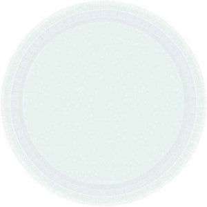 Tableware - Plates Frosty White Round Dessert Paper Plates NPC 17cm 20pk