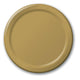 Tableware - Plates Gold Lunch Paper Plates 18cm 24pk