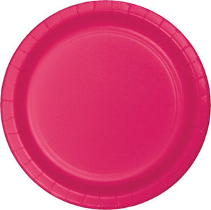 Tableware - Plates Magenta Dinner Paper Plates 23cm 24pk