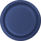 Tableware - Plates Navy Blue Lunch Paper Plates 18cm 24pk