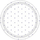 Tableware - Plates New Purple Dots Round NPC Dessert Paper Plates FSC 17cm 8pk