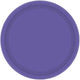 Tableware - Plates New Purple Round Dessert Paper Plates NPC 17cm 20pk