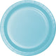 Tableware - Plates Pastel Blue Lunch Paper Plates 18cm 24pk