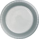 Tableware - Plates Silver Dinner Paper Plates 23cm 24pk