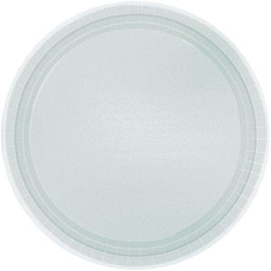 Tableware - Plates Silver Round Dessert Paper Plates NPC 17cm 20pk