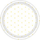 Tableware - Plates Sunshine Yellow Dots Round NPC Dessert Paper Plates FSC 17cm 8pk