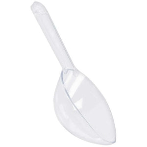 Tableware - Spoons, Forks, Knives & Tongs Clear Plastic Scoop Each