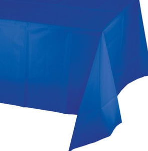 Tableware - Table Covers Blue Plastic Tablecover 137cm x 274cm Each