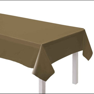 Tableware - Table Covers Gold Paper Tablecover FSC 137cm x 274cm Each