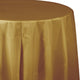 Tableware - Table Covers Gold Plastic Round Tablecover 2.1m Each