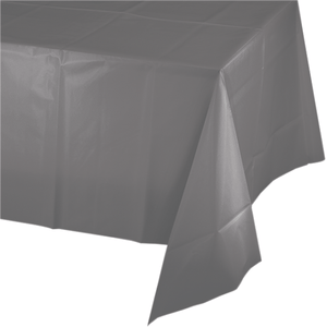 Tableware - Table Covers Gray Plastic Tablecover 137cm x 274cm Each