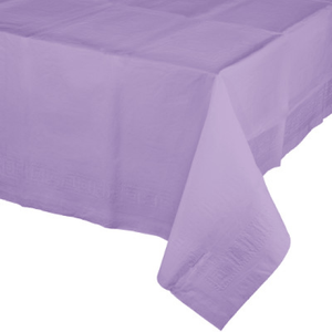 Tableware - Table Covers Lavender Tissue & Plastic Back Tablecover 137cm x 274cm Each