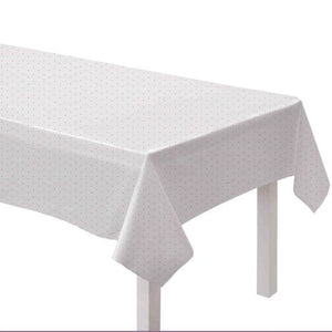 Tableware - Table Covers New Pink Dots Paper Tablecover FSC 137cm x 274cm Each