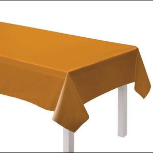 Tableware - Table Covers Orange Paper Tablecover FSC 137cm x 274cm Each
