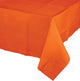 Tableware - Table Covers Orange Tissue & Plastic Back Tablecover 137cm x 274cm Each