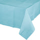 Tableware - Table Covers Pastel Blue Tissue & Plastic Back Tablecover 137cm x 274cm Each