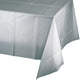 Tableware - Table Covers Silver Plastic Tablecover 137cm x 274cm Each