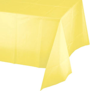 Tableware - Table Covers Sunshine Yellow Plastic Tablecover 137cm x 274cm Each