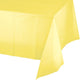 Tableware - Table Covers Sunshine Yellow Plastic Tablecover 137cm x 274cm Each